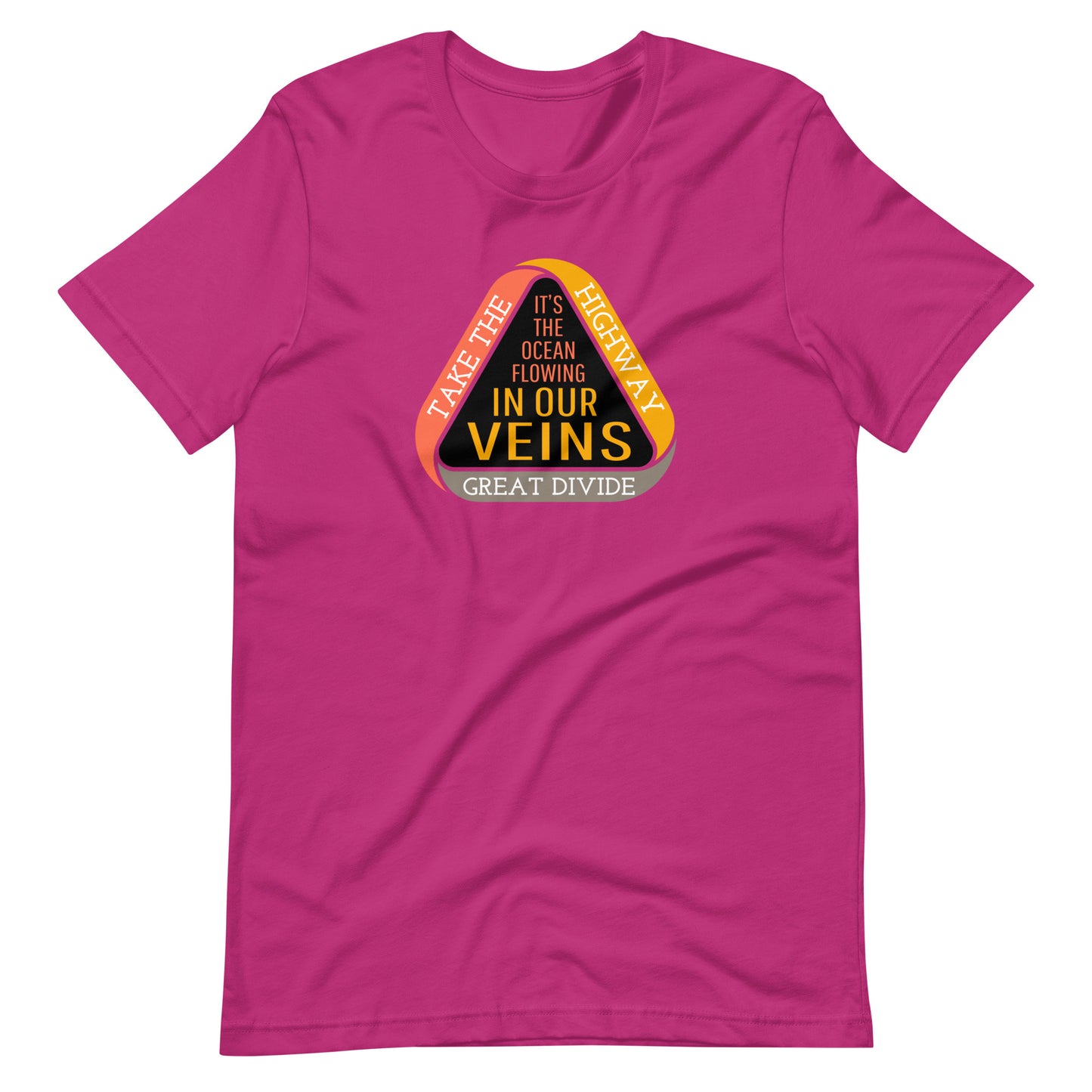 Wedge The Great Divide | Bella + Canvas Premium cotton | Short Sleeve