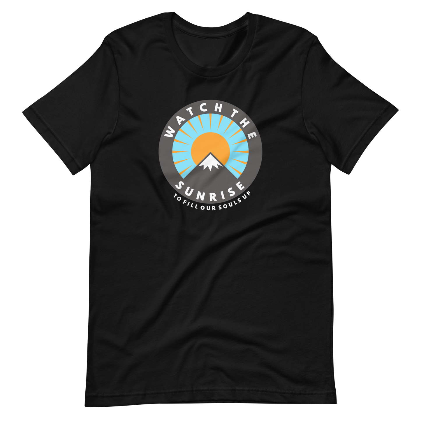 Watch The Sunrise Bella + Canvas Short Sleeve | DMB Inspired Art