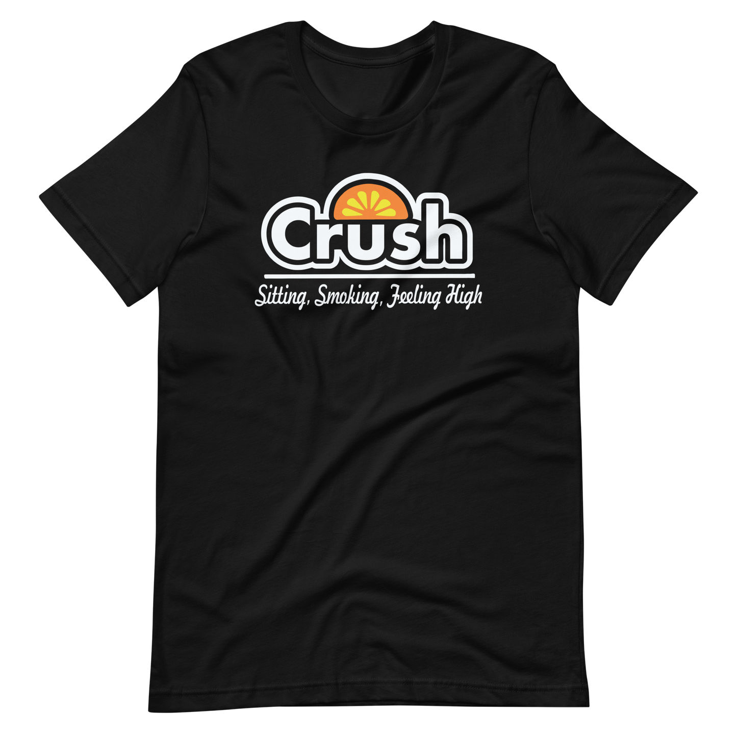 Crush Sitting Smoking Feeling High Bella+Canvas Short Sleeve | DMB Inspired Art