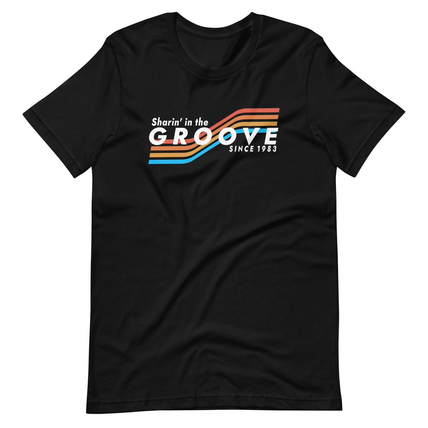 Sharin' In The Groove | Bella + Canvas Premium cotton | Short Sleeve