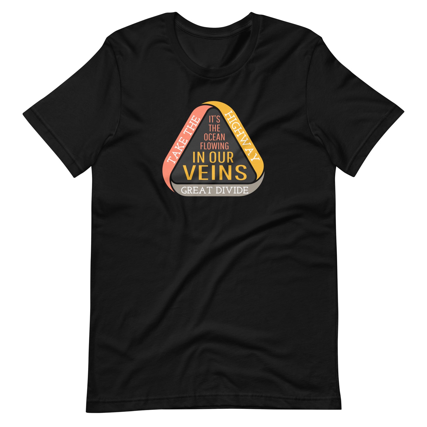 Wedge The Great Divide | Bella + Canvas Premium cotton | Short Sleeve