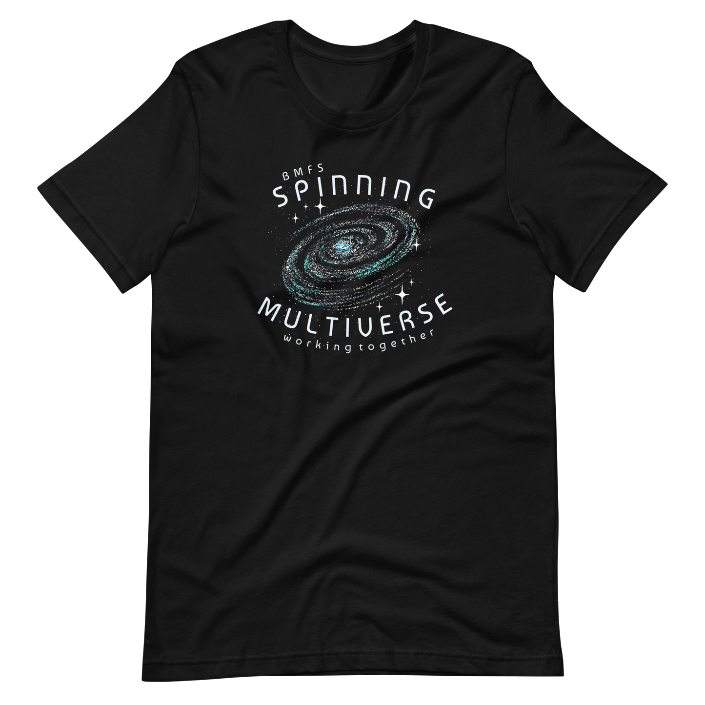 Spinning Multiverse Bella + Canvas Premium Cotton | 33 BMFS THE GOAT