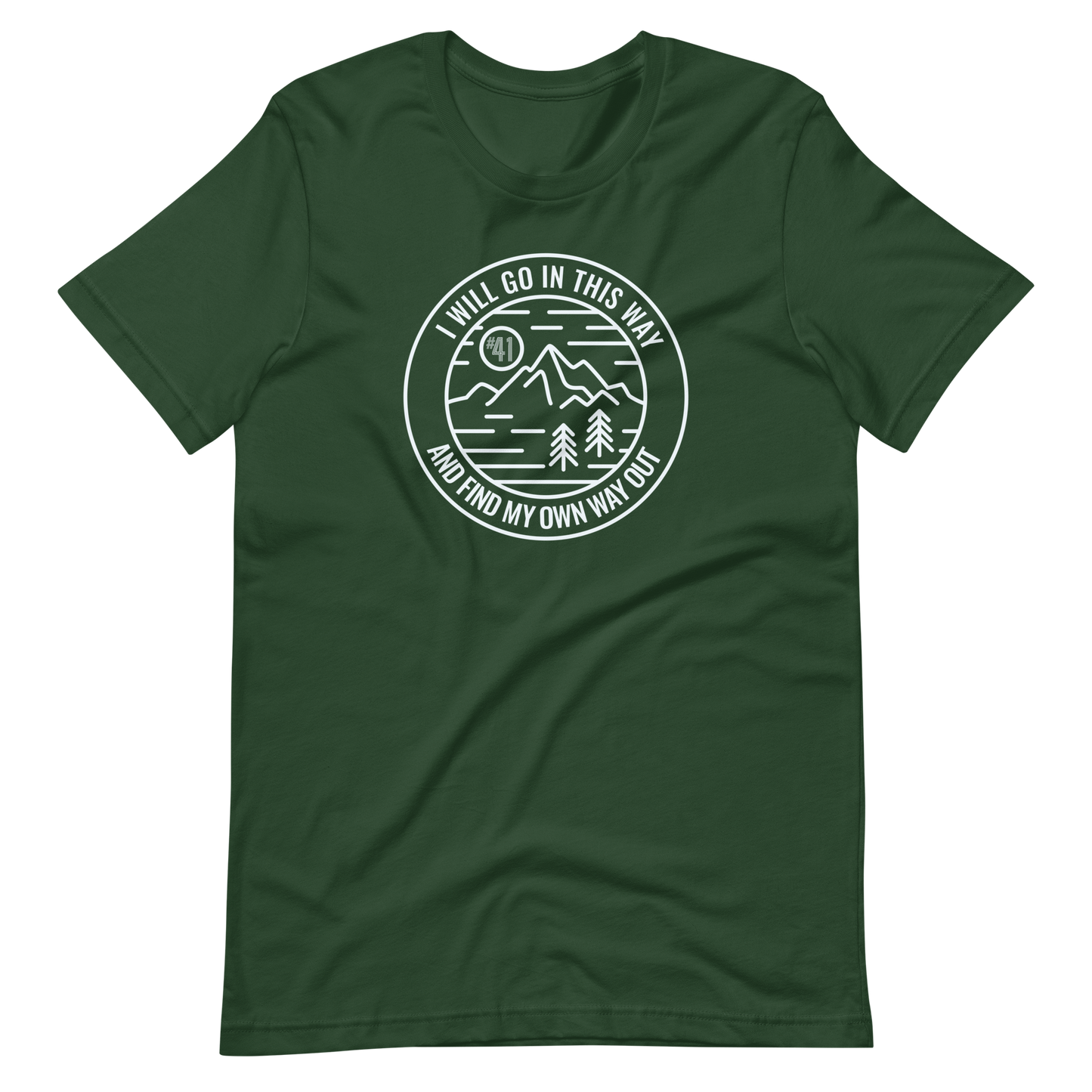 Find My Own Way Out Bella + Canvas Short Sleeve | DMB Inspired Art