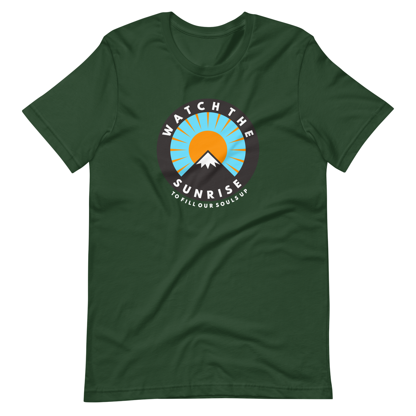 Watch The Sunrise Bella + Canvas Short Sleeve | DMB Inspired Art