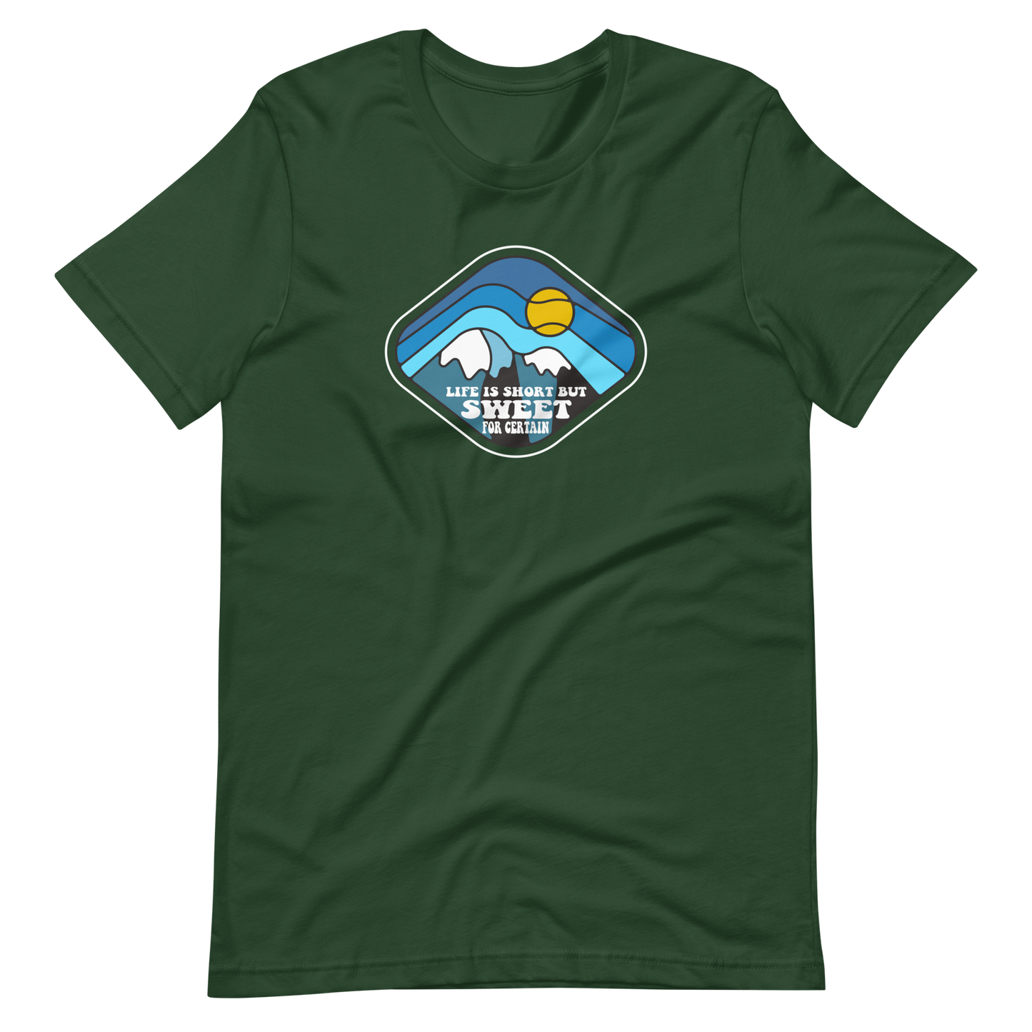 Life Is Short But Sweet Bella + Canvas Short Sleeve | DMB Inspired Art