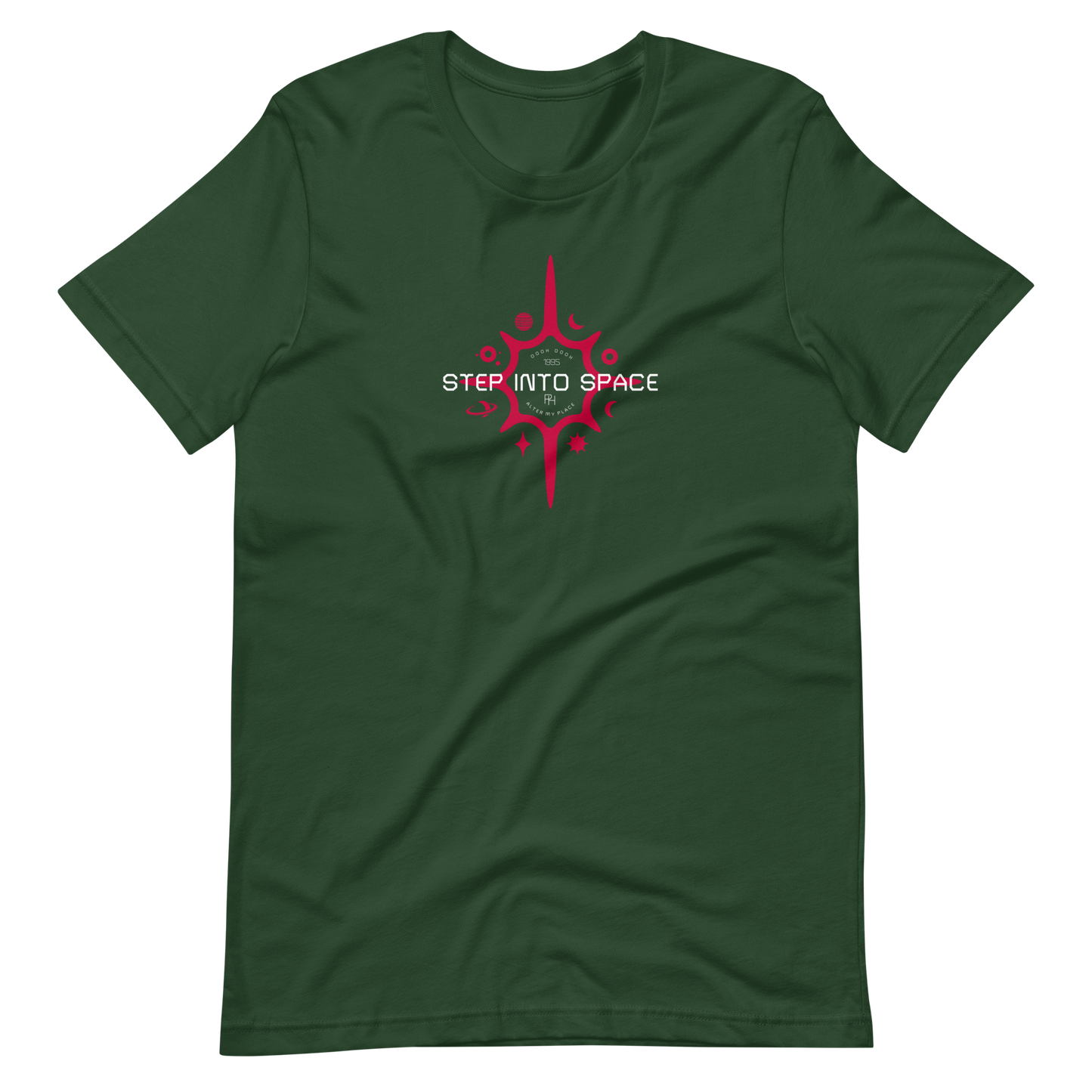 Step Into Space | Bella + Canvas Premium cotton | Short Sleeve