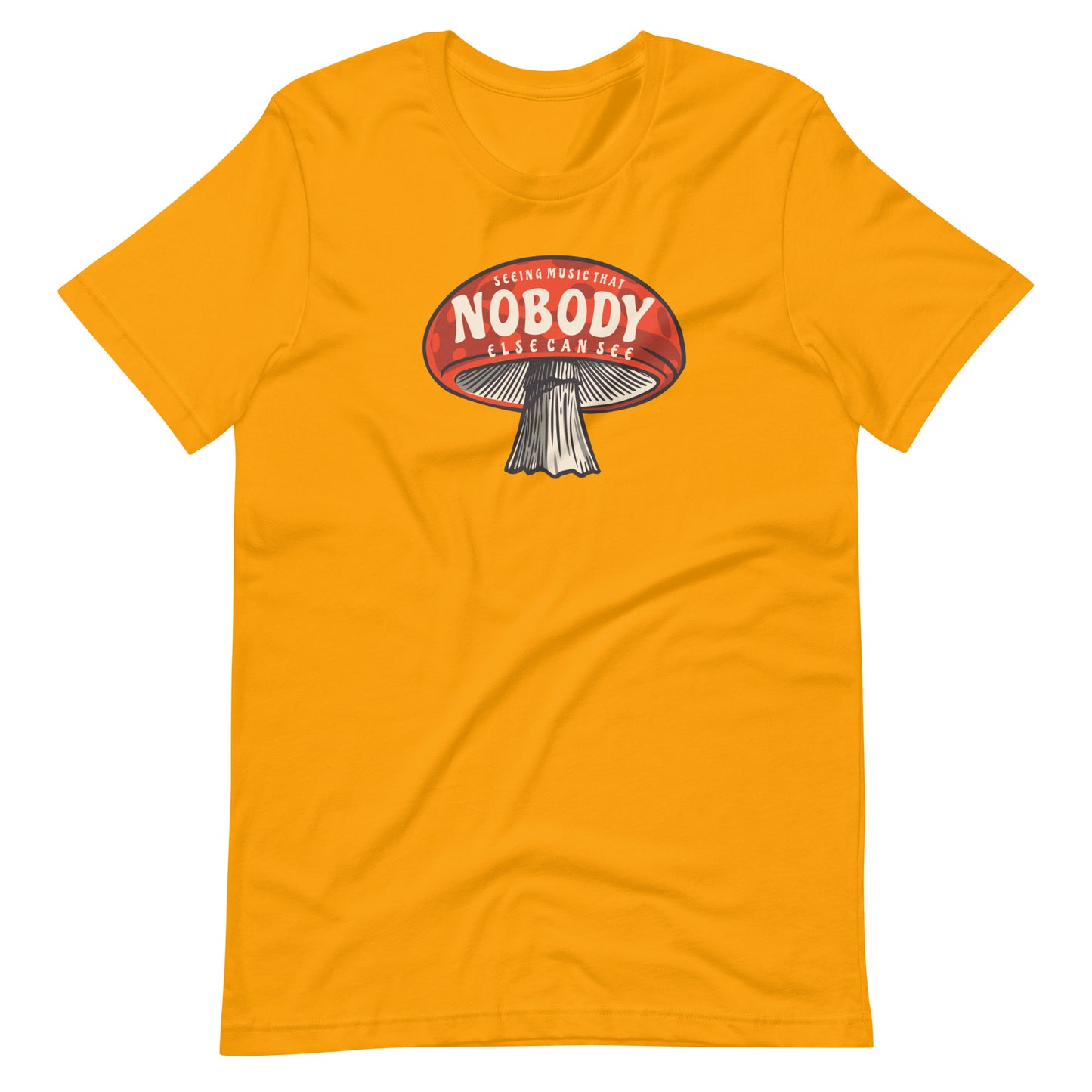Seeing Music Shroom Bella + Canvas Premium Cotton | 33 BMFS THE GOAT