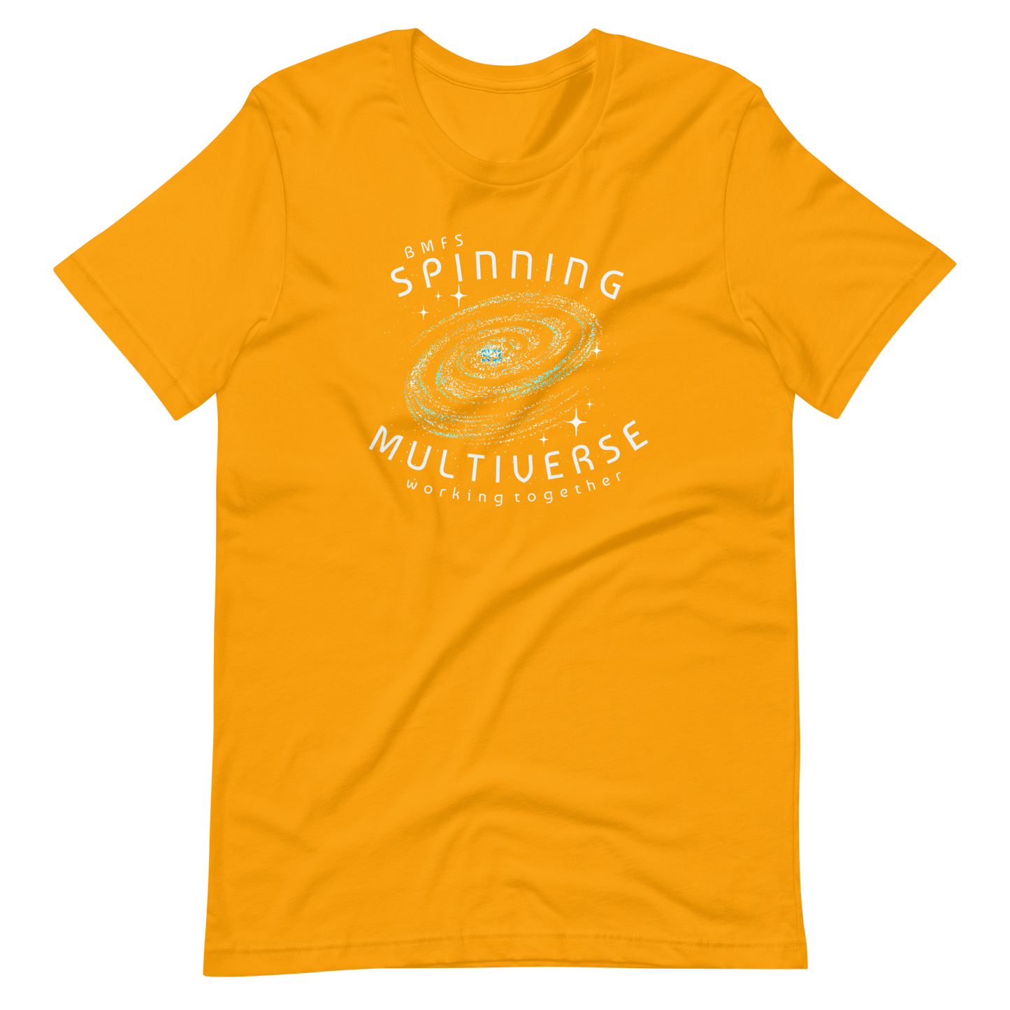 Spinning Multiverse Bella + Canvas Premium Cotton | 33 BMFS THE GOAT
