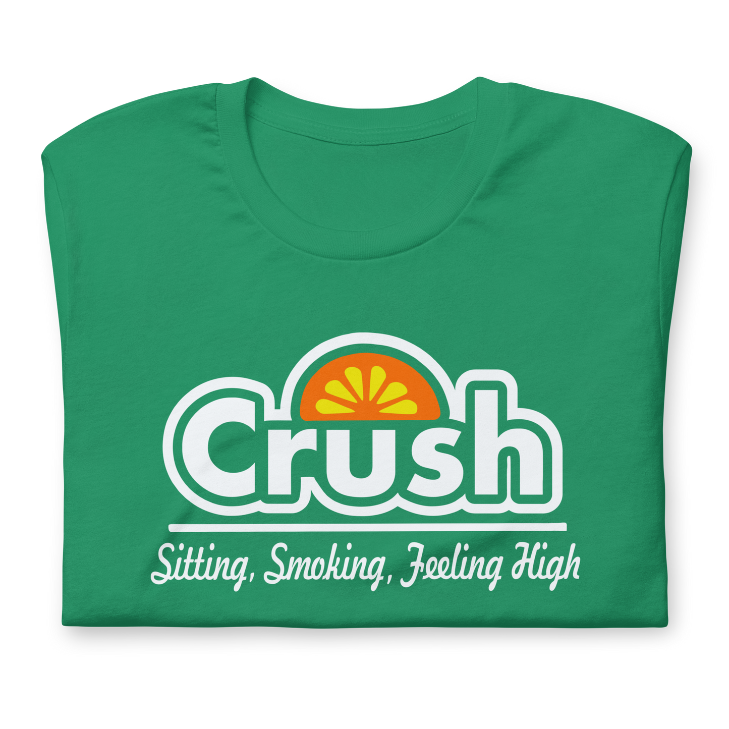 Crush Sitting Smoking Feeling High Bella+Canvas Short Sleeve | DMB Inspired Art