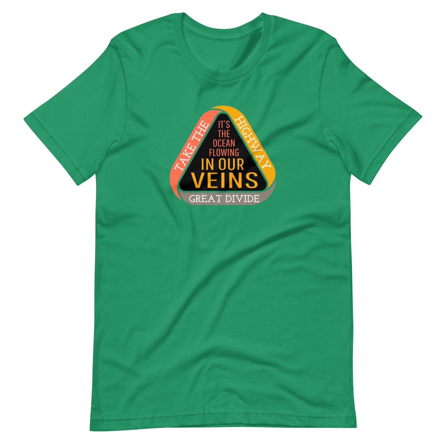Wedge The Great Divide | Bella + Canvas Premium cotton | Short Sleeve
