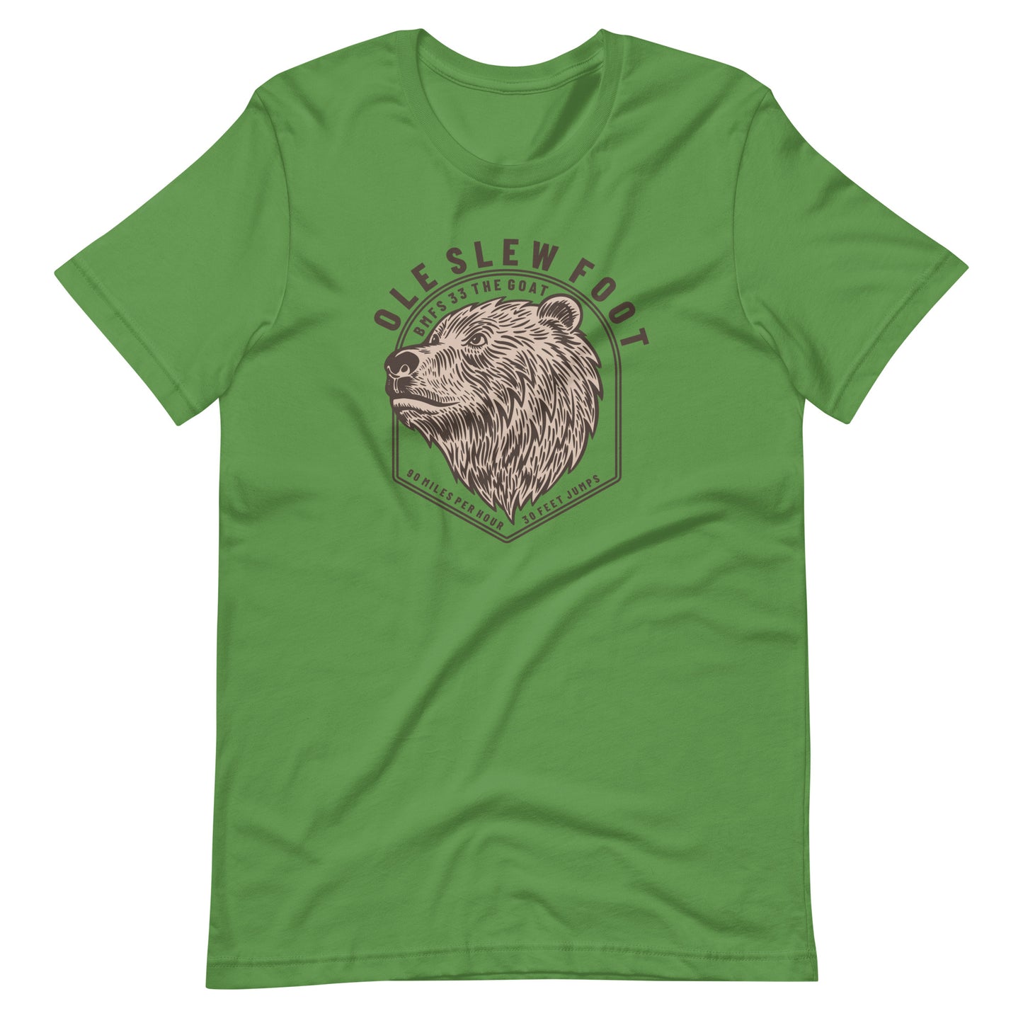 Ole Slew Foot Bella + Canvas Premium Cotton | 33 BMFS THE GOAT