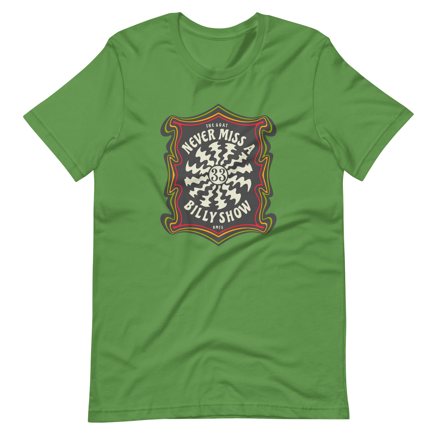 Never Miss A Billy Show Brewery Bella + Canvas Premium Cotton | 33 BMFS THE GOAT