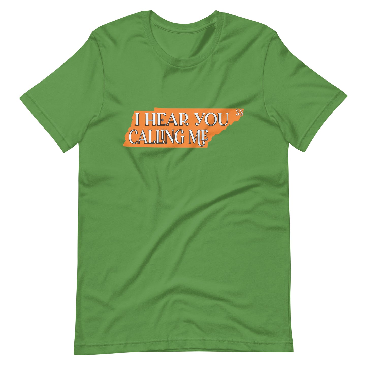 Tennessee I Hear You Calling Me Bella + Canvas Premium Cotton | 33 BMFS THE GOAT