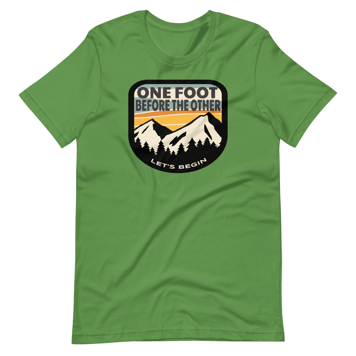 One Foot Before The Other Bella + Canvas Premium Cotton | 33 BMFS THE GOAT
