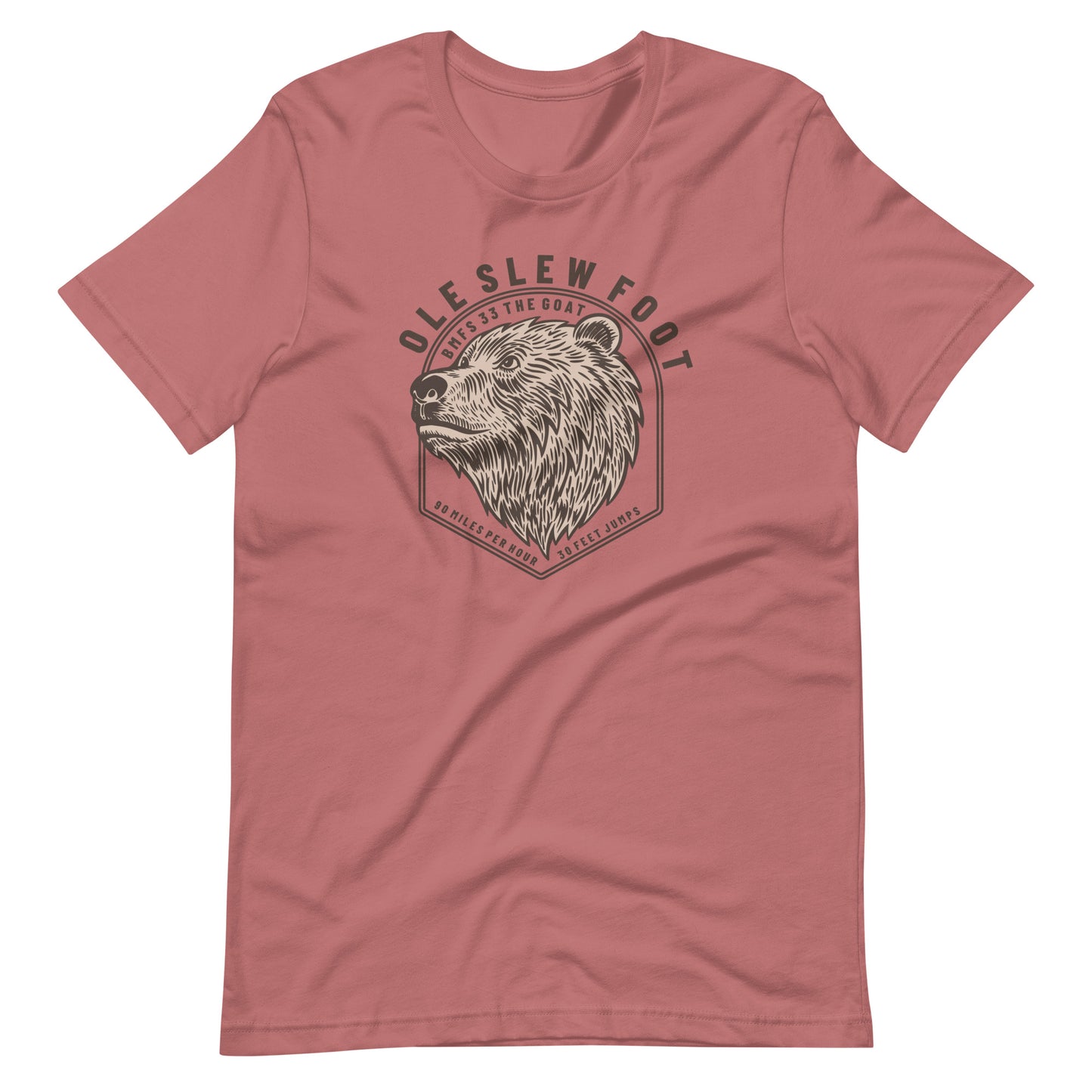 Ole Slew Foot Bella + Canvas Premium Cotton | 33 BMFS THE GOAT