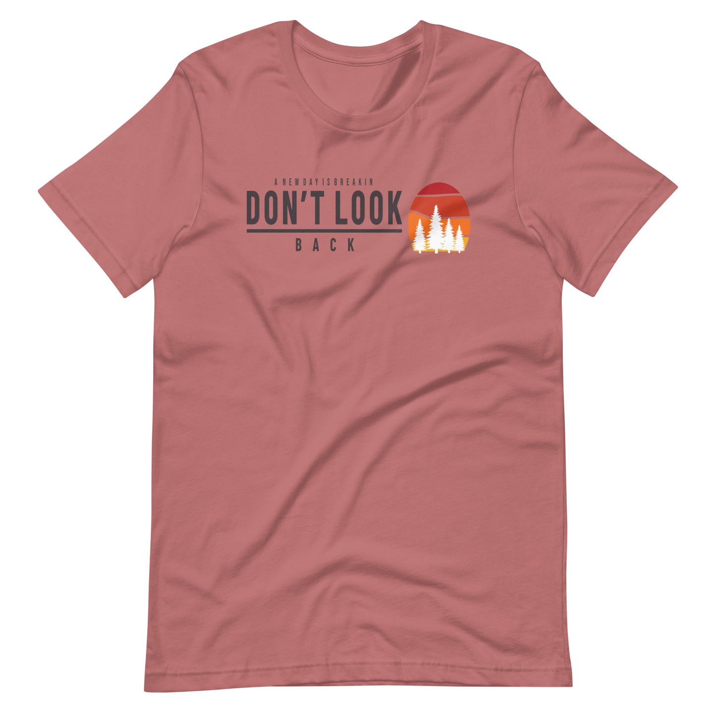 Don't Look Back Bella + Canvas Premium Cotton | 33 BMFS THE GOAT