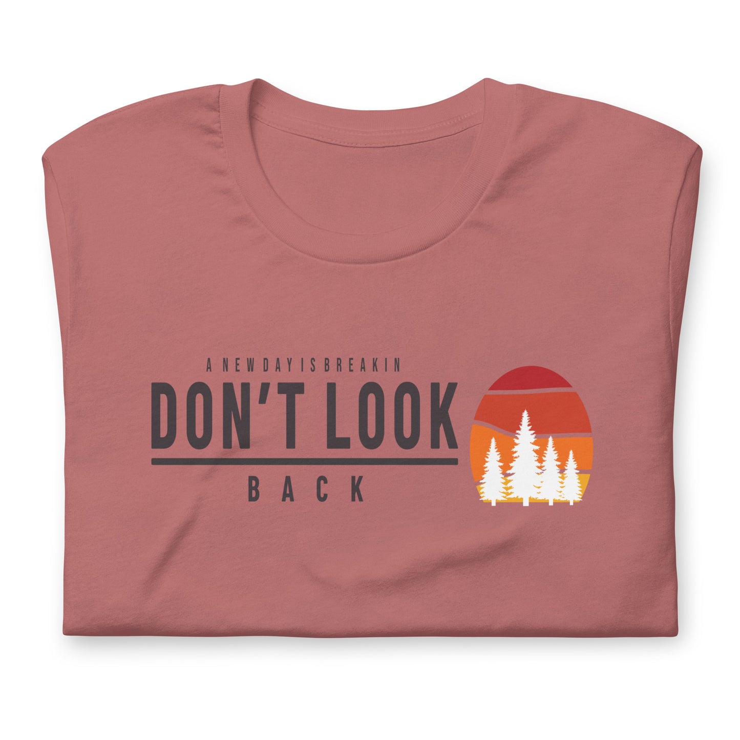 Don't Look Back Bella + Canvas Premium Cotton | 33 BMFS THE GOAT