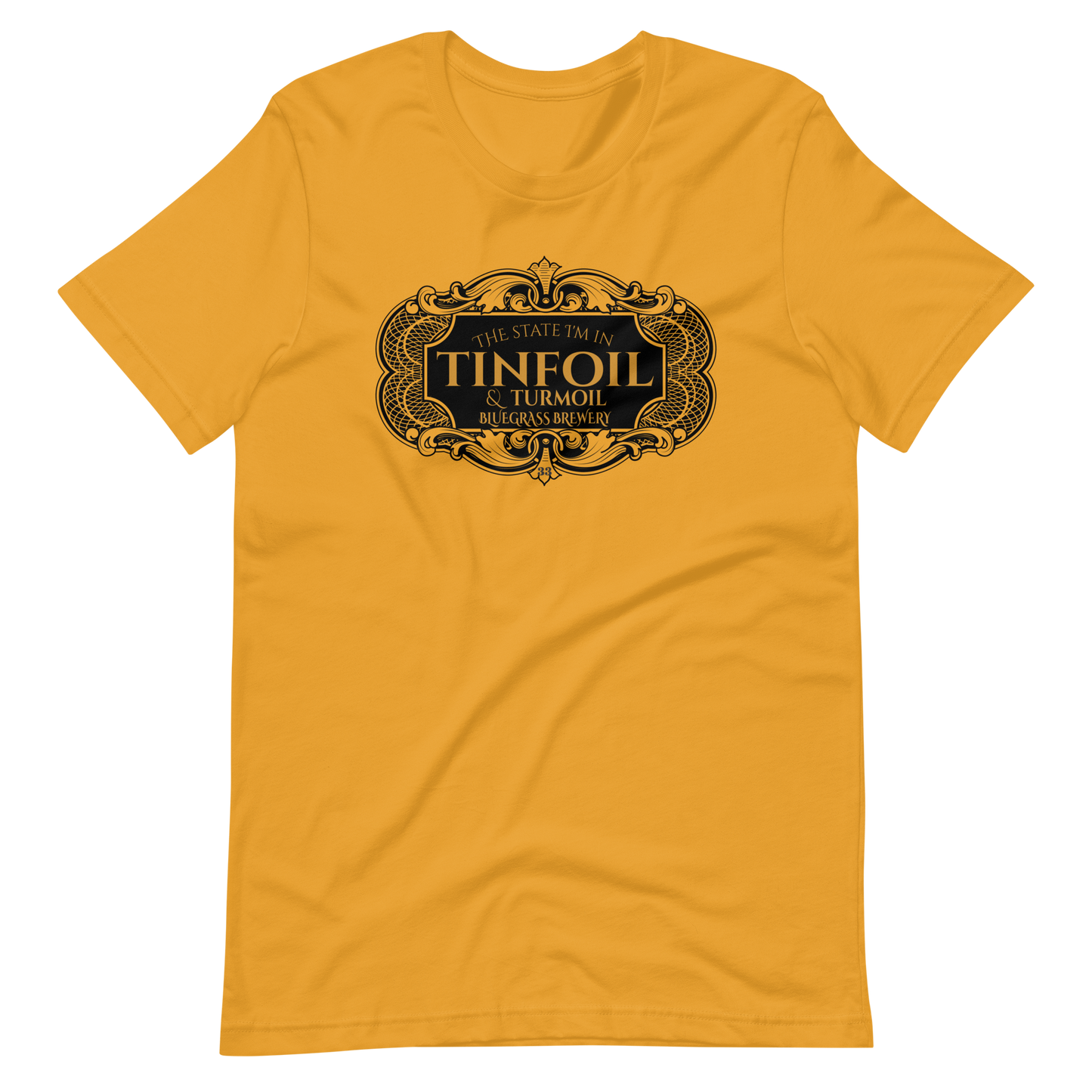 Tinfoil & Turmoil Brewery Bella + Canvas Premium Cotton | 33 BMFS THE GOAT