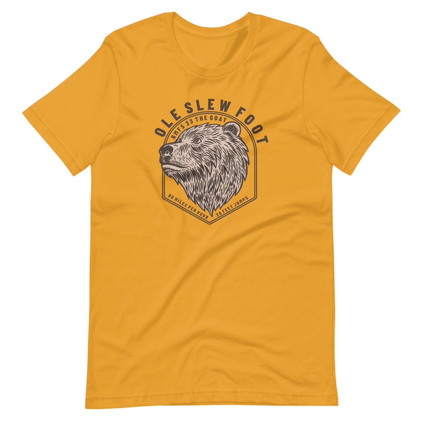 Ole Slew Foot Bella + Canvas Premium Cotton | 33 BMFS THE GOAT