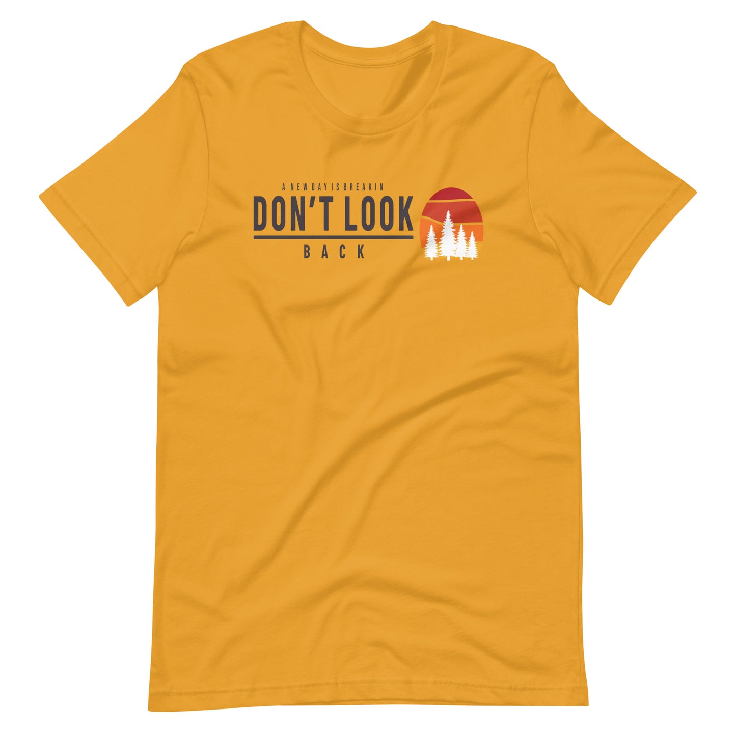 Don't Look Back Bella + Canvas Premium Cotton | 33 BMFS THE GOAT