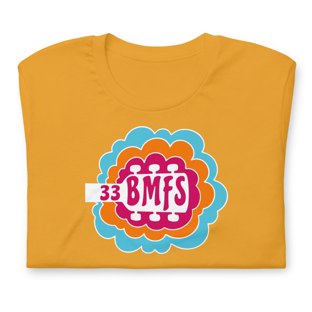 BMFS 60s Retro Bella + Canvas Premium Cotton | 33 BMFS THE GOAT