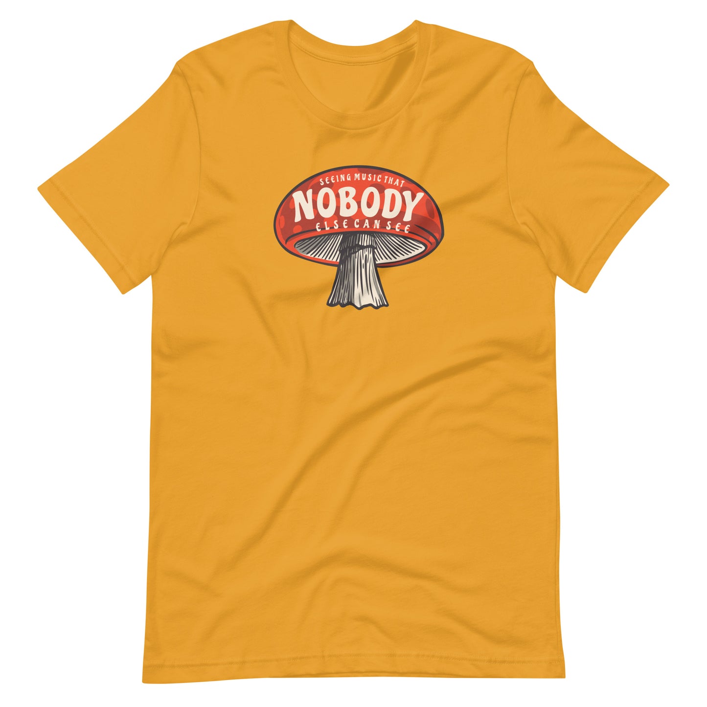 Seeing Music Shroom Bella + Canvas Premium Cotton | 33 BMFS THE GOAT