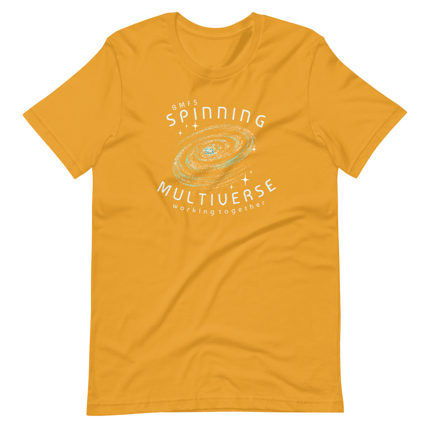 Spinning Multiverse Bella + Canvas Premium Cotton | 33 BMFS THE GOAT