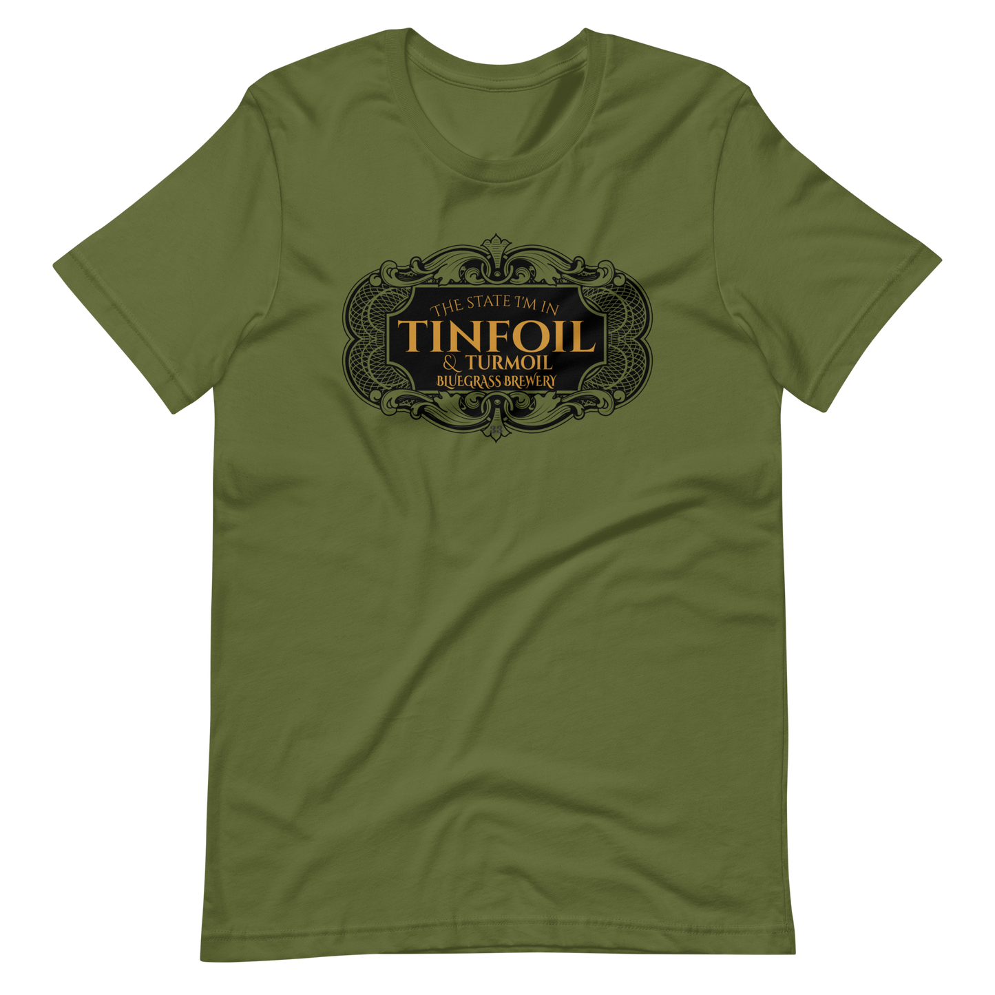Tinfoil & Turmoil Brewery Bella + Canvas Premium Cotton | 33 BMFS THE GOAT