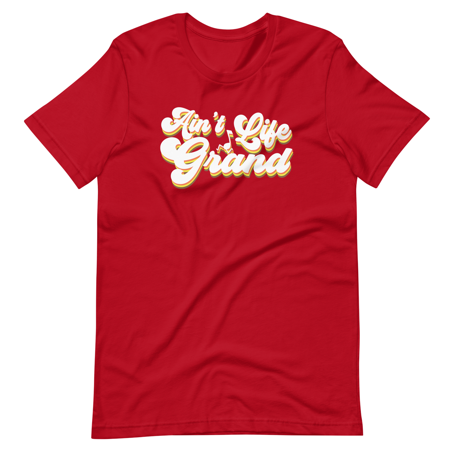 Ain't Life Grand Retro Bella + Canvas | Short Sleeve | WP Inspired Art