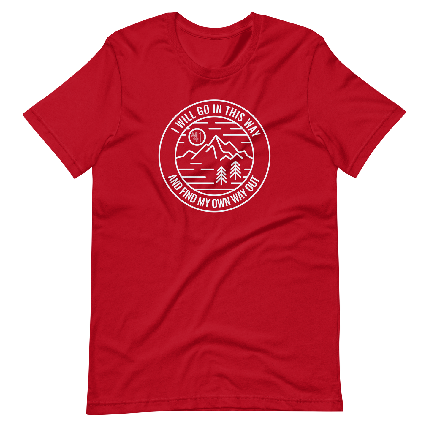 Find My Own Way Out Bella + Canvas Short Sleeve | DMB Inspired Art