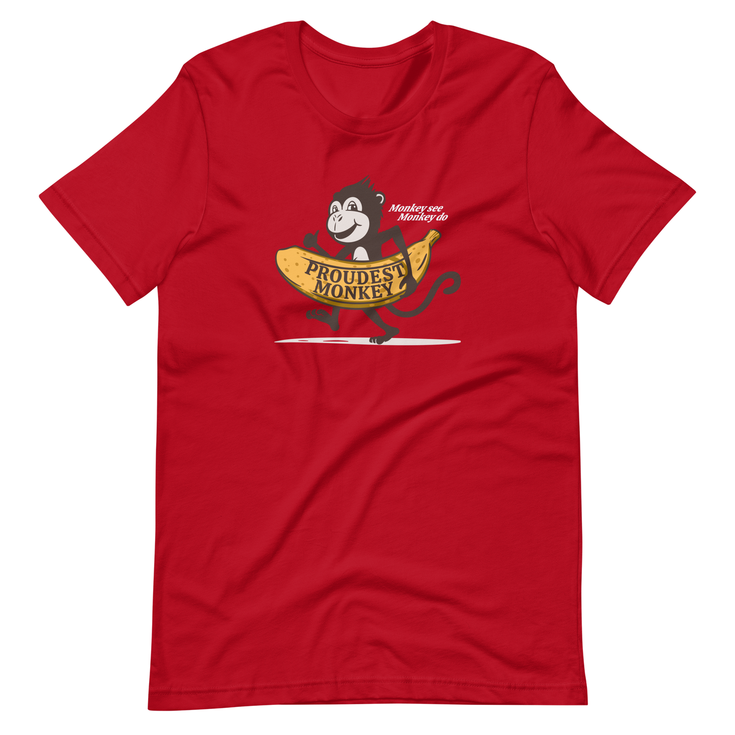 Proudest Monkey Bella + Canvas Short Sleeve | DMB Inspired Art | DTG