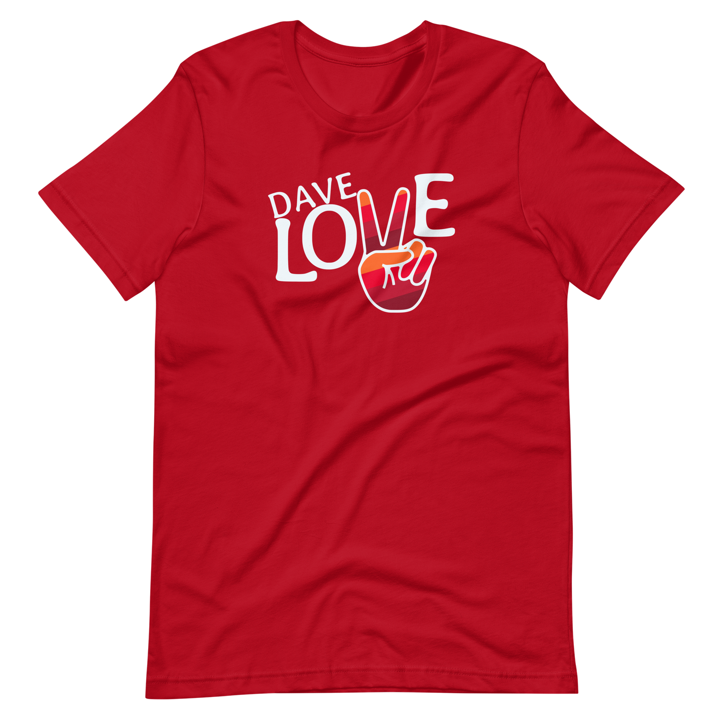 Dave Love Peace Bella + Canvas Short Sleeve | DMB Inspired Art | DTG