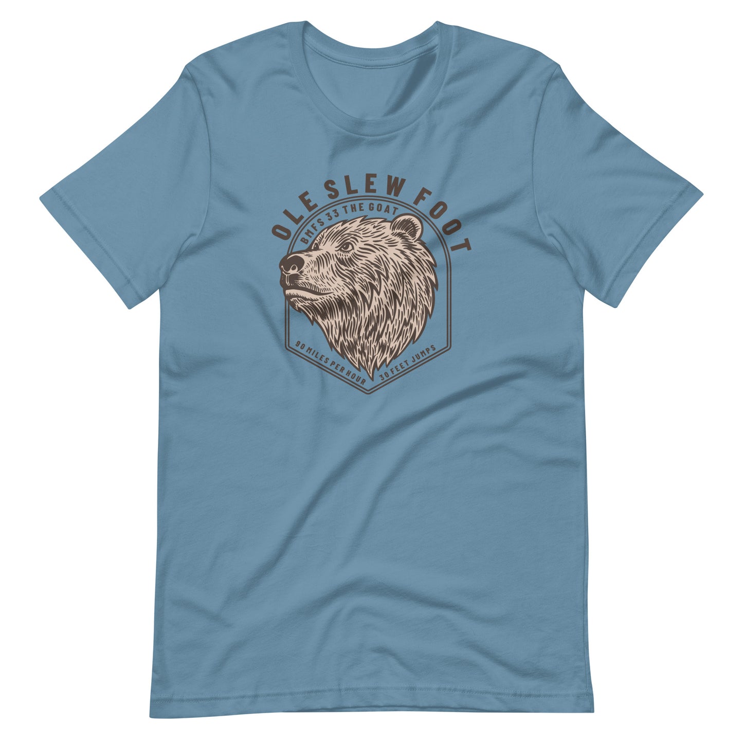 Ole Slew Foot Bella + Canvas Premium Cotton | 33 BMFS THE GOAT