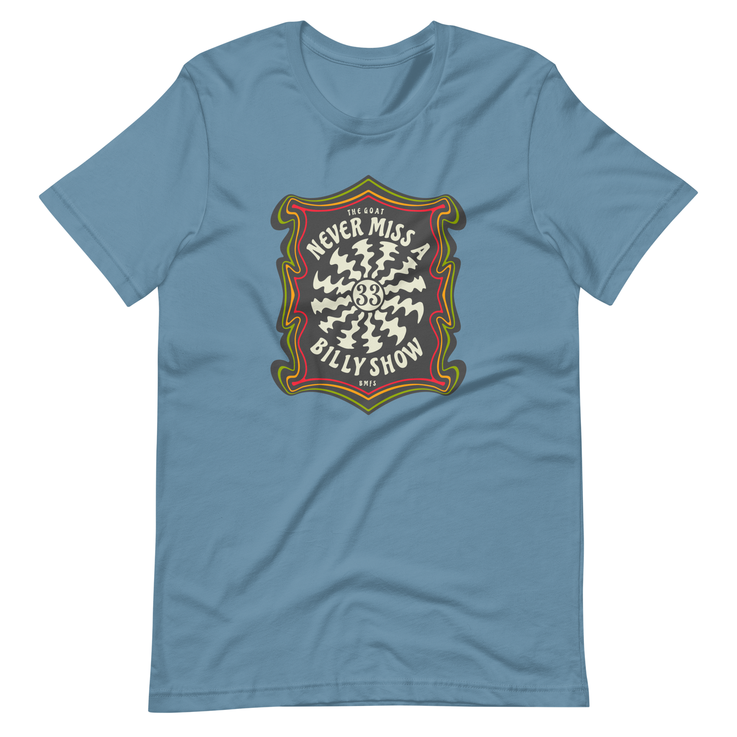 Never Miss A Billy Show Brewery Bella + Canvas Premium Cotton | 33 BMFS THE GOAT
