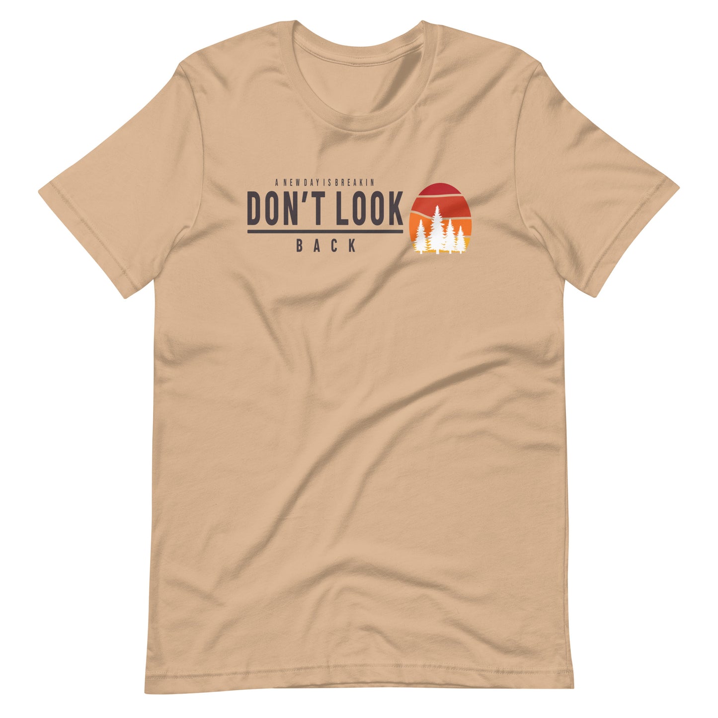 Don't Look Back Bella + Canvas Premium Cotton | 33 BMFS THE GOAT