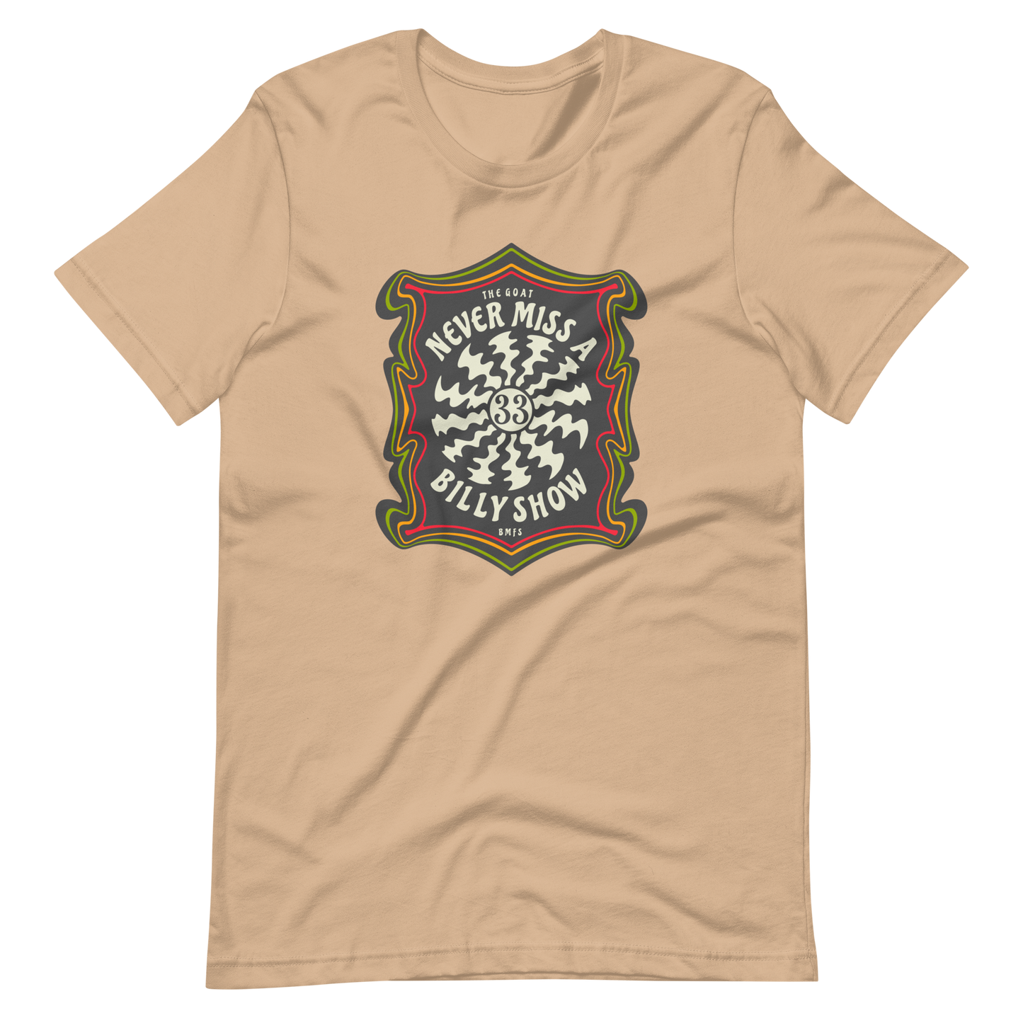 Never Miss A Billy Show Brewery Bella + Canvas Premium Cotton | 33 BMFS THE GOAT