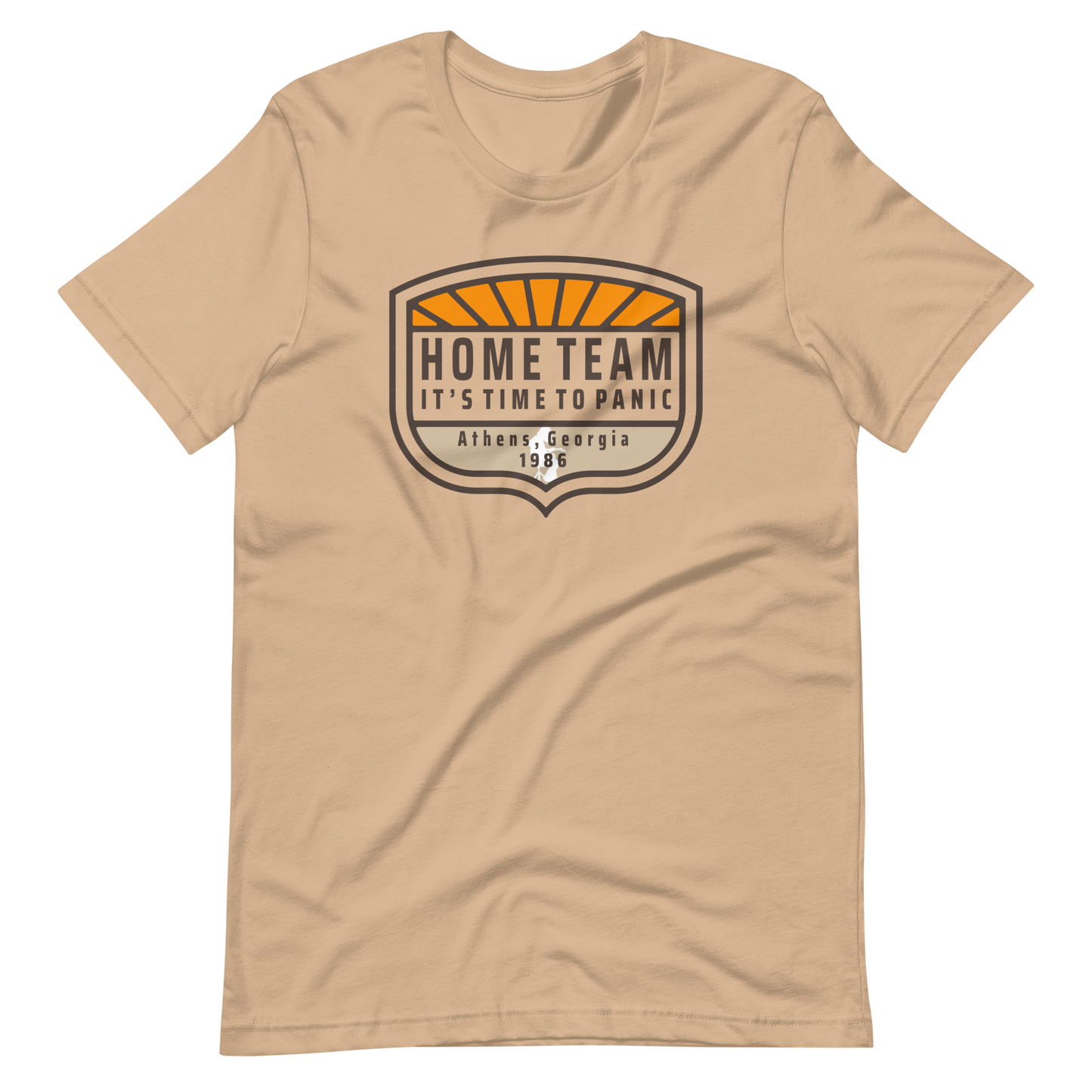 HOME TEAM Bella + Canvas | Short Sleeve | Panic Inspired Art