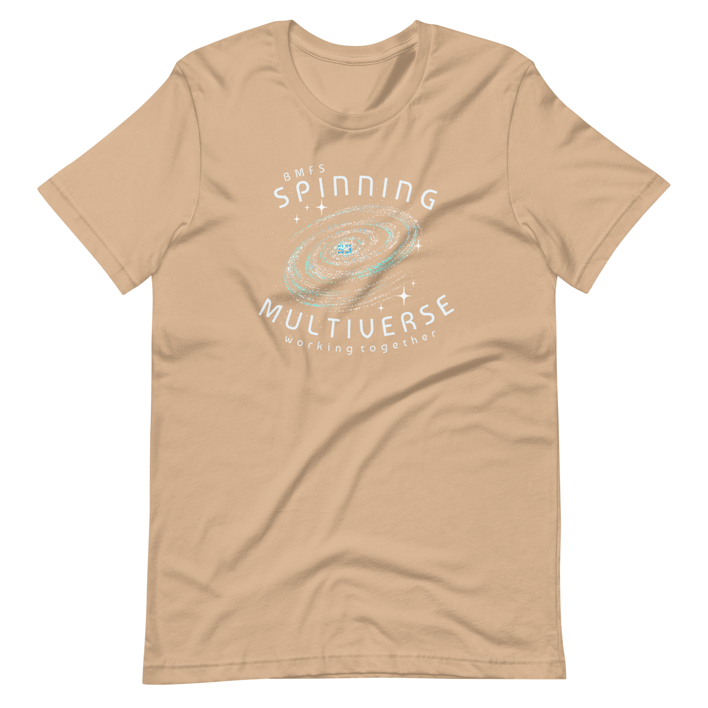 Spinning Multiverse Bella + Canvas Premium Cotton | 33 BMFS THE GOAT