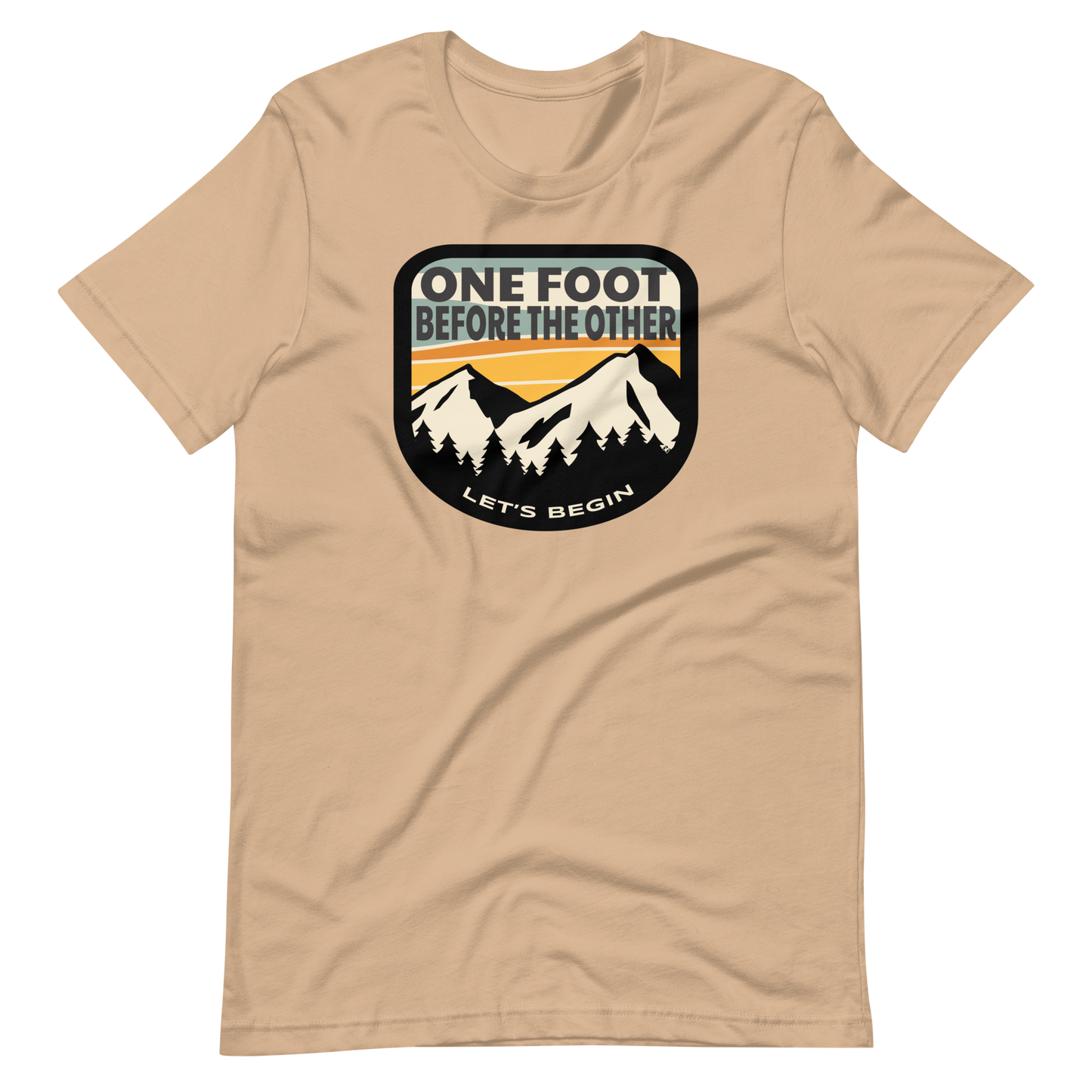 One Foot Before The Other Bella + Canvas Premium Cotton | 33 BMFS THE GOAT