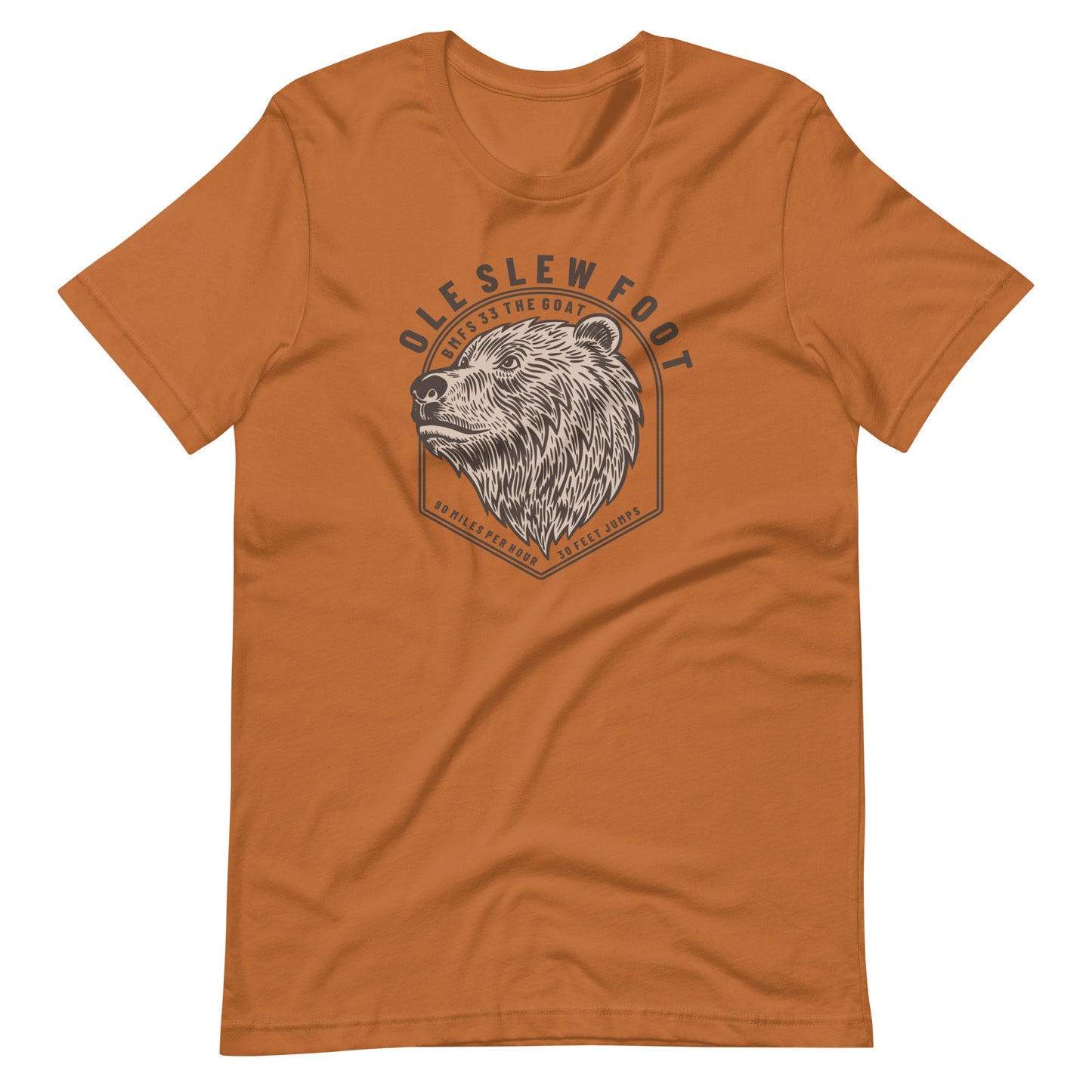 Ole Slew Foot Bella + Canvas Premium Cotton | 33 BMFS THE GOAT