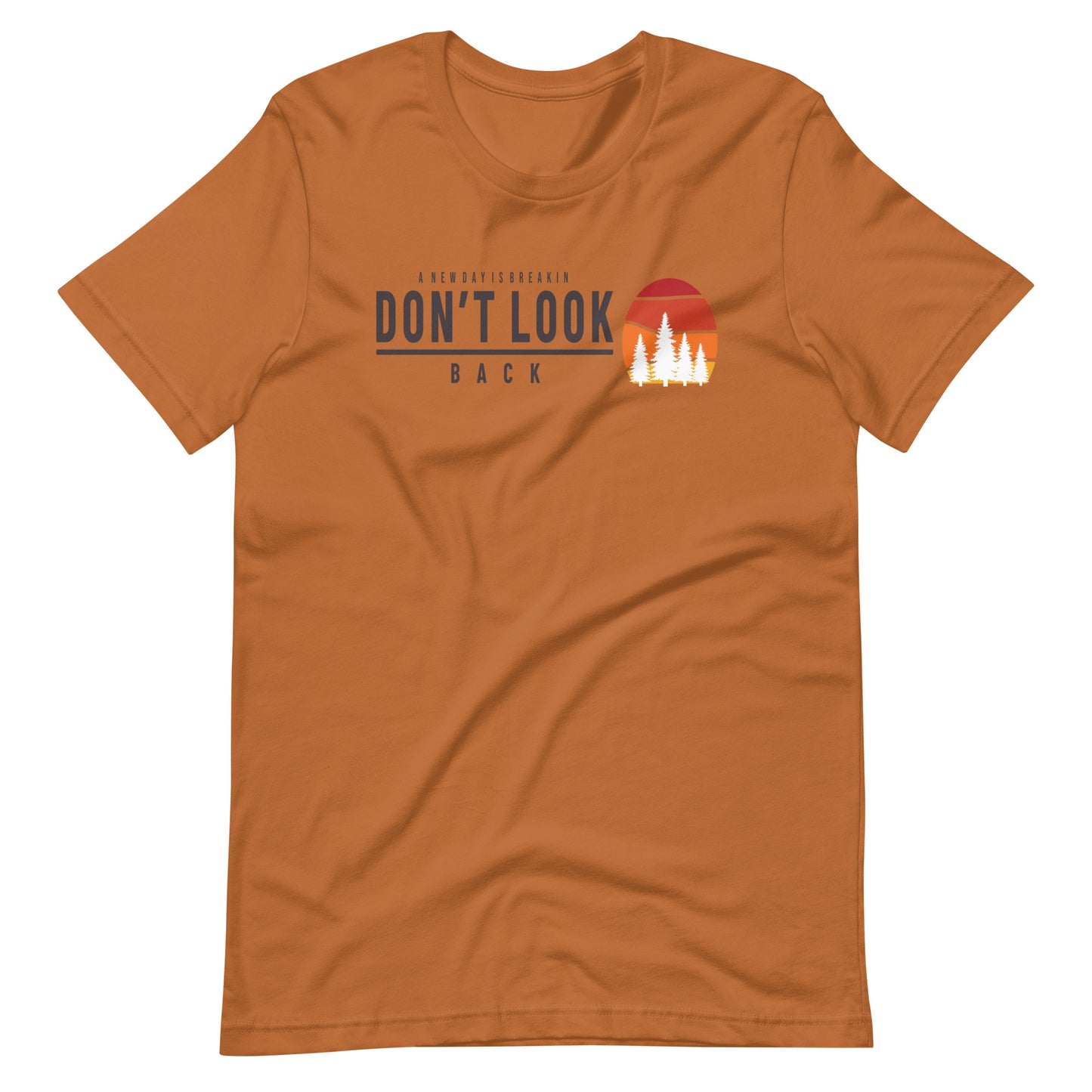 Don't Look Back Bella + Canvas Premium Cotton | 33 BMFS THE GOAT