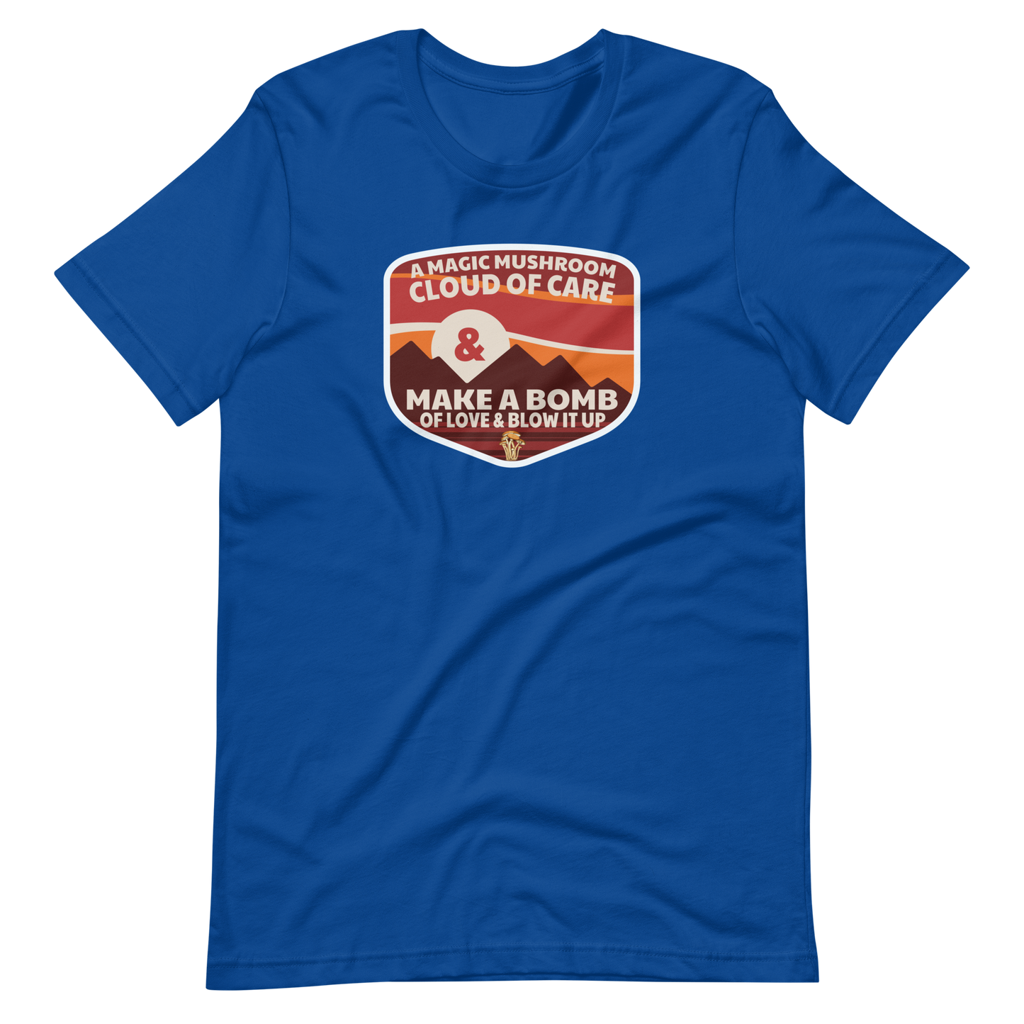 A Magic Mushroom "I Did It" Bella + Canvas Short Sleeve | DMB Inspired Art