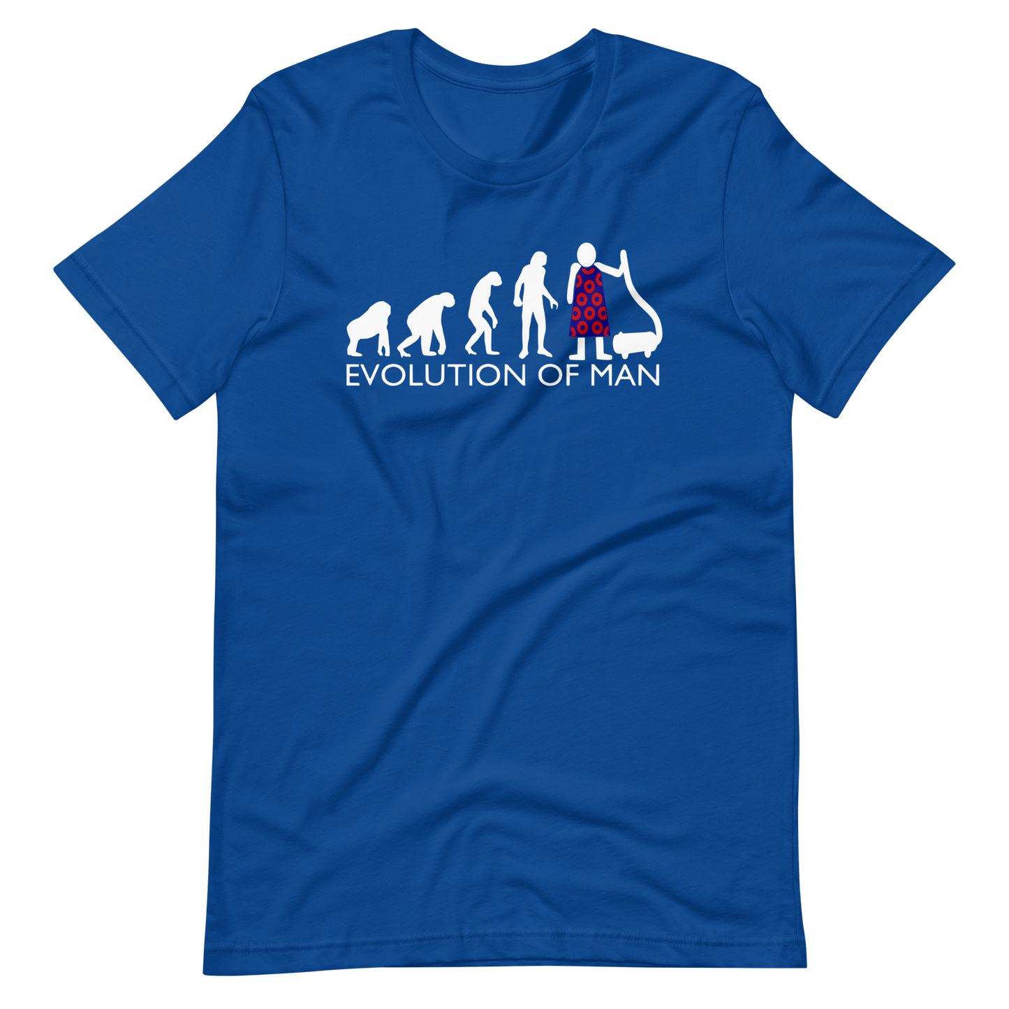 Evolution of Man Fishman | Bella + Canvas Premium cotton | Short Sleeve