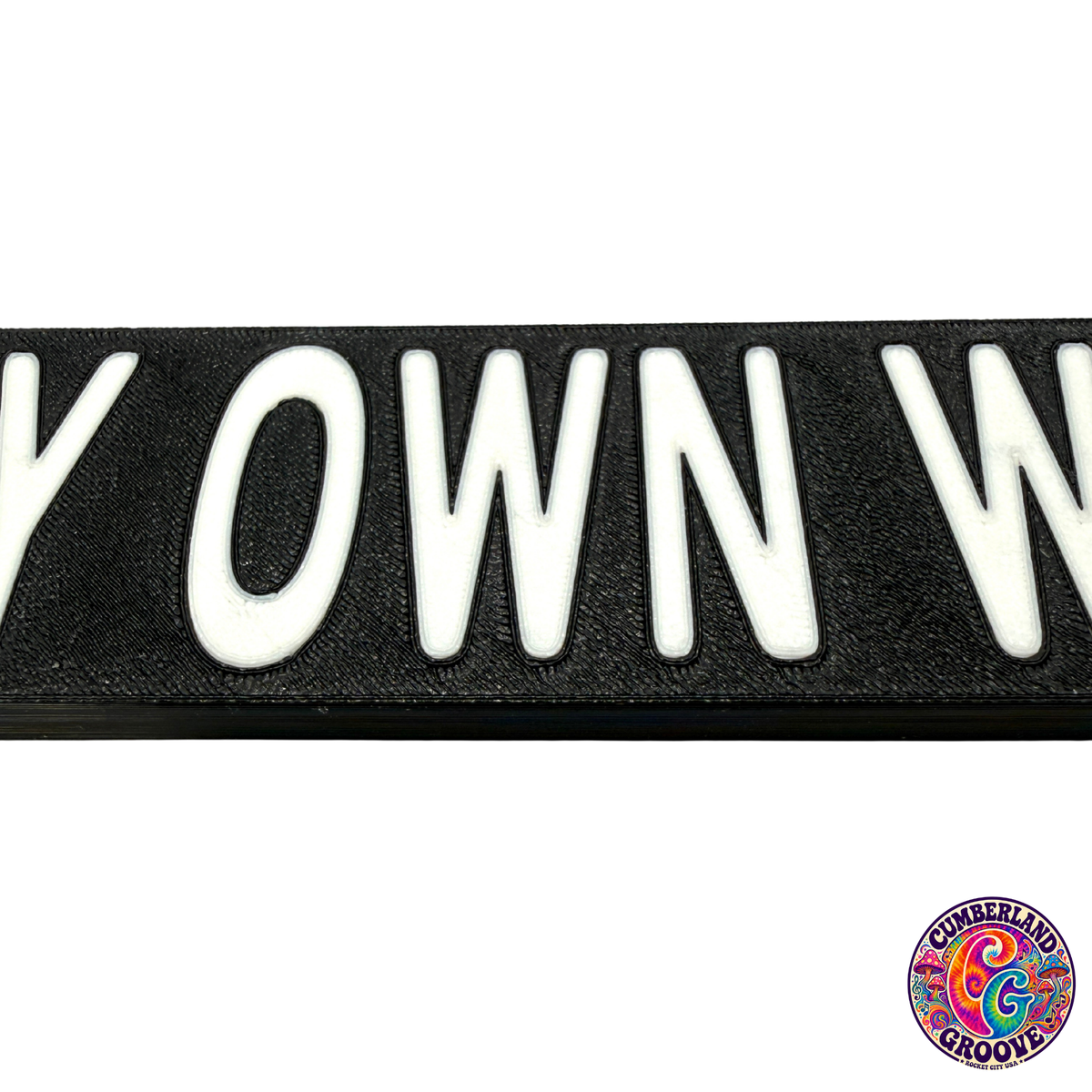 I will Go In This Way #41 License Plate Frame | UV resistant | Heat Resistant | Dave Lot