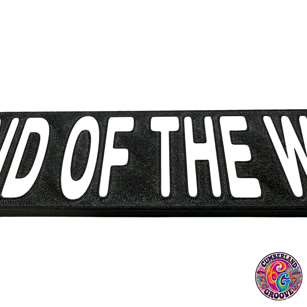 Grey Street and the End Of The World License Plate Frame | UV resistant | Heat Resistant | Dave Lot