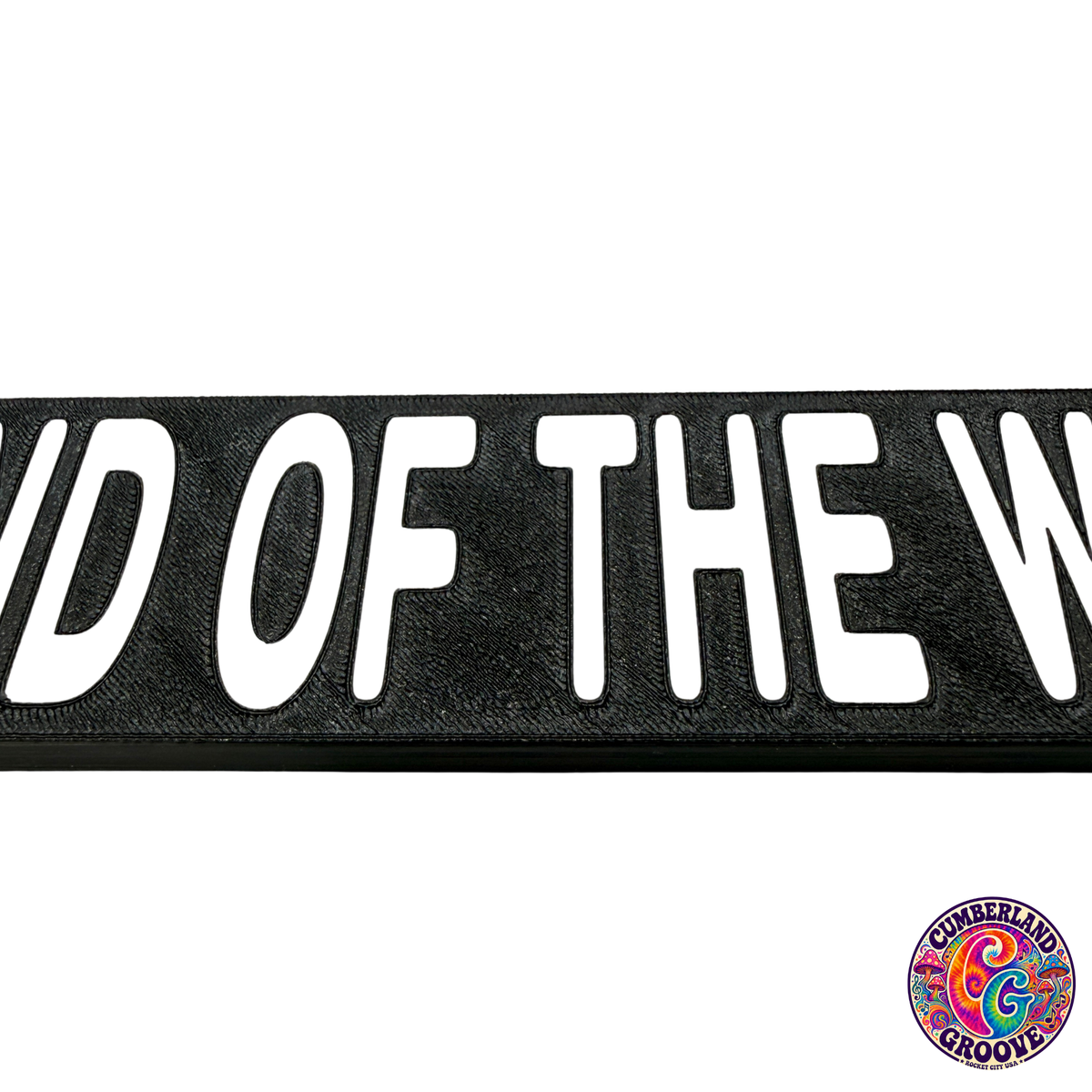 Grey Street and the End Of The World License Plate Frame | UV resistant | Heat Resistant | Dave Lot