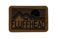 Fluffhead Patch 3x2 | Laser Engraved | Rawhide/Black | Iron or stitch | Phishy Fan Art