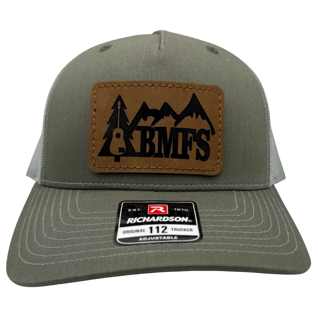 BMFS Tree Patch Trucker Cap R112 | Two-Tone | Laser Engraved | Snapback Cap | BMFS (Copy)