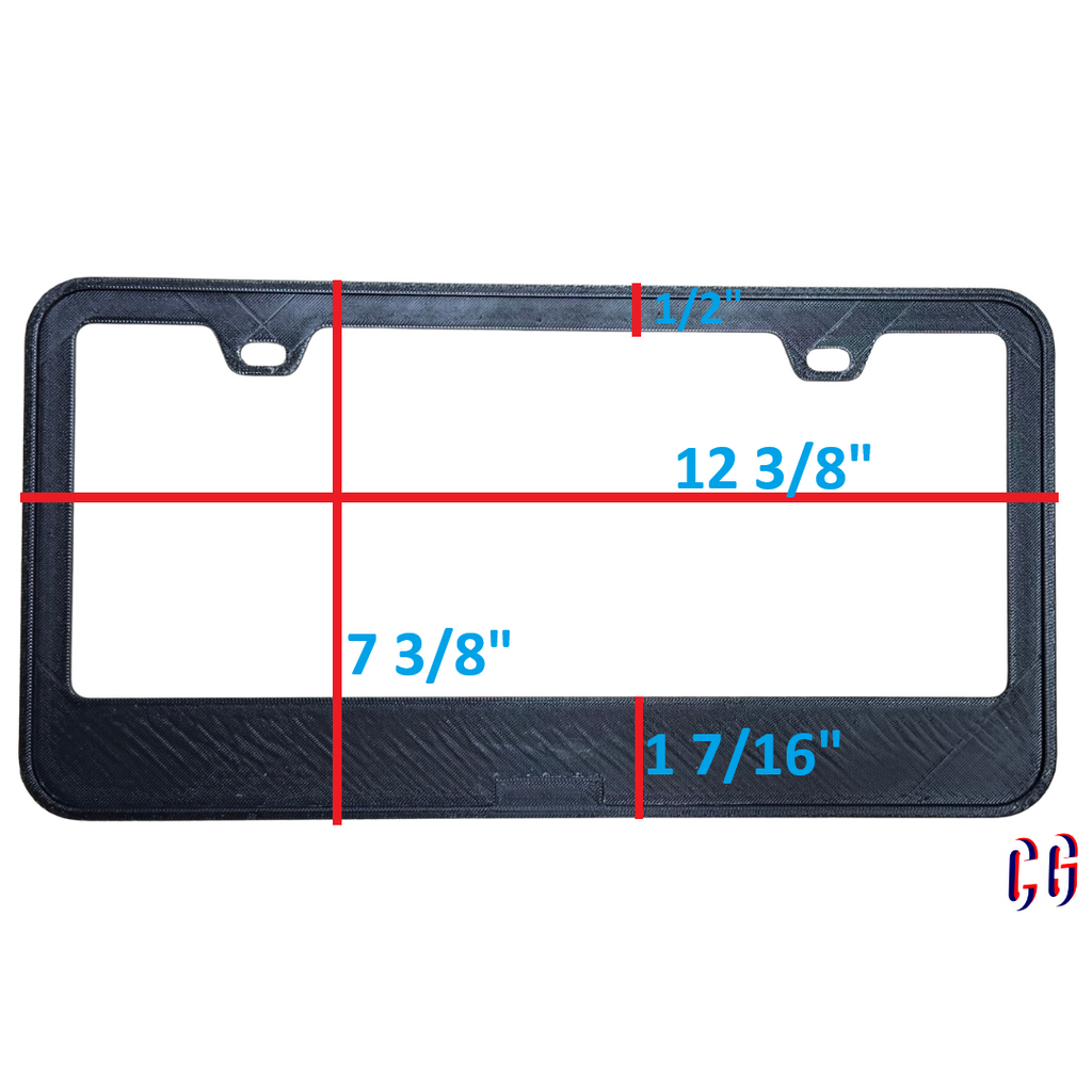 Meet Me At The Creek License Plate Frame | UV resistant | Heat Resistant | BMFS Lot (Copy)