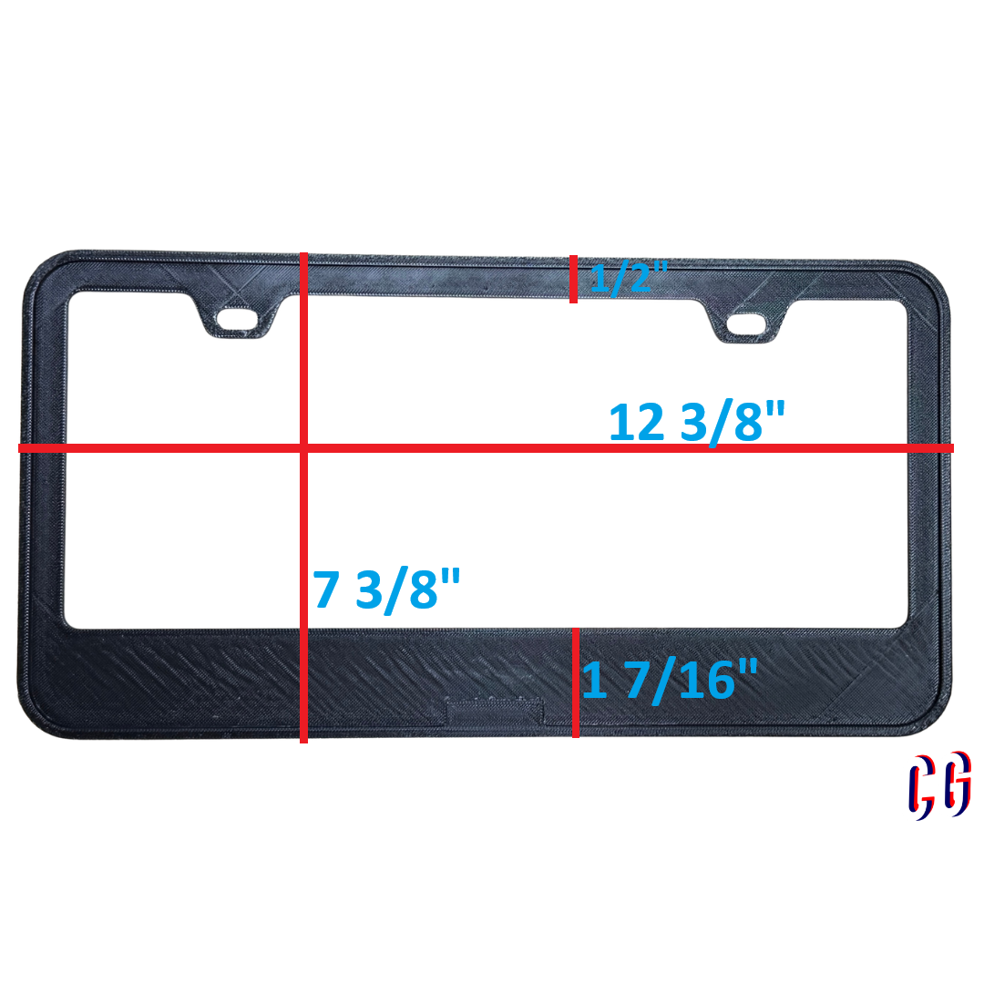 Meet Me At The Creek License Plate Frame | UV resistant | Heat Resistant | BMFS Lot (Copy)